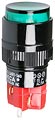 D16LAR1-1abHG с фиксацией 250В/5А LED 6в DECA